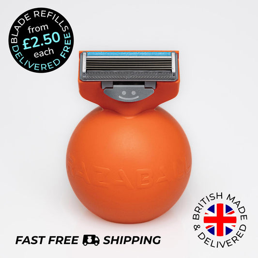 Super Pack - RAZABALL with 24 Premium Magnaclip Cartridge Blades