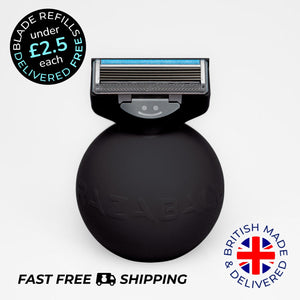 Super Pack - RAZABALL with 24 Premium Magnaclip Cartridge Blades