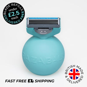 Super Pack - RAZABALL with 24 Premium Magnaclip Cartridge Blades