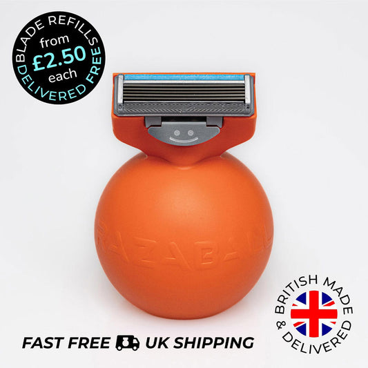 Super Pack - RAZABALL with 24 Premium Magnaclip Cartridge Blades